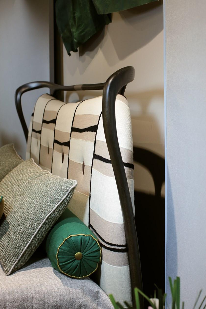 Bellotti Ezio Двуспальная кровать ясень с тафтинговым изголовьем Gea 2018-80 - Вид №3