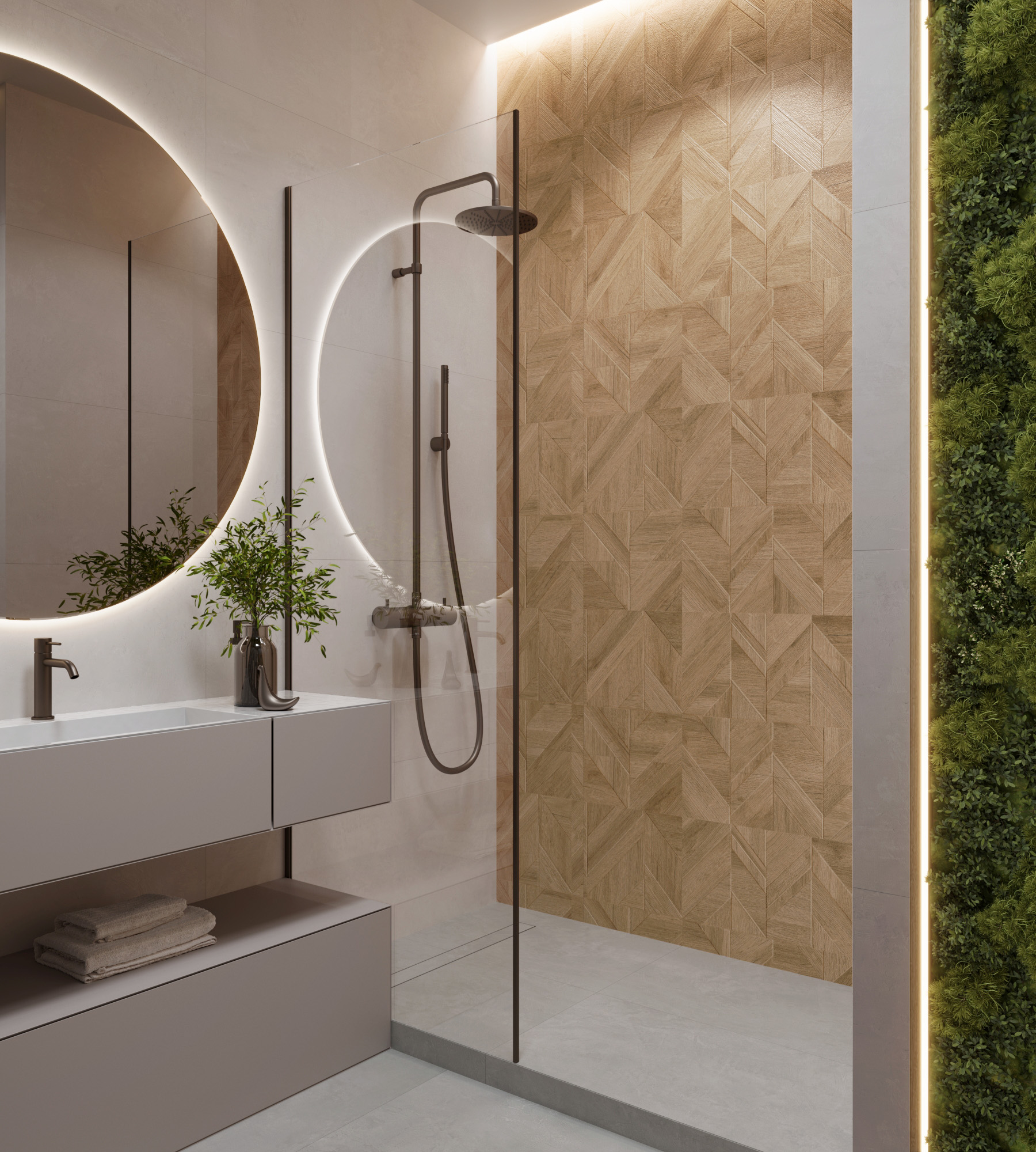 Керамогранит ROCKWOOD OAK 60х120 Arcadia Ceramica RT7013-P - Вид №1