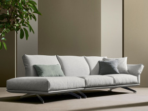 Секционный диван из ткани