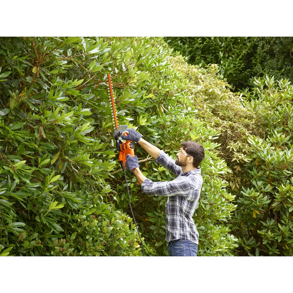 Кусторез электрический Black&Decker BEHT201 420 Вт BLACK + DECKER STLM-2134695 - Вид №3