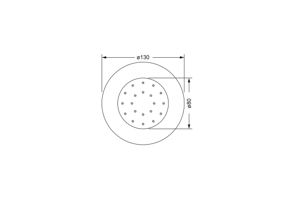 Боковой душ ½" JOERGER Delphi Deco 649.13.519.000 - Вид №1
