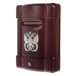 Ящик почтовый комбинированный «Оптимизм», цвет красный 11987306 STLM-2068074
