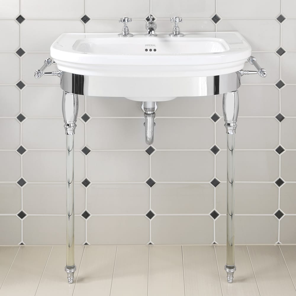IMSR24 Подставка для умывальника Carlyon со стеклянными ножками Carlyon Imperial  - Вид №5