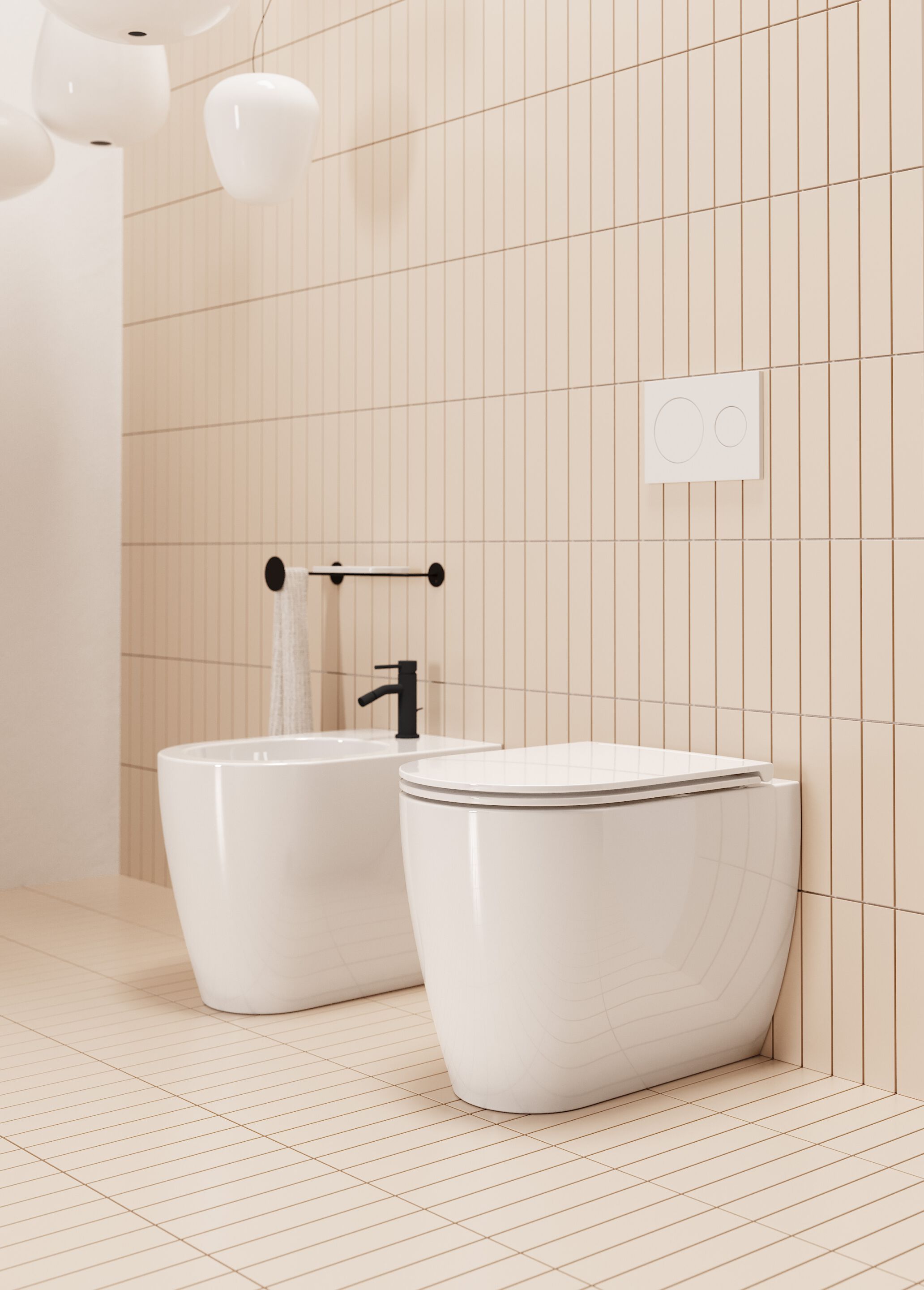 Напольное керамическое биде Scarabeo Ceramiche ARCH-00141879 - Вид №1