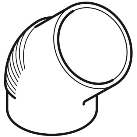 305.150.14.1 Отвод Geberit Silent-db20 Geberit  - Вид №1