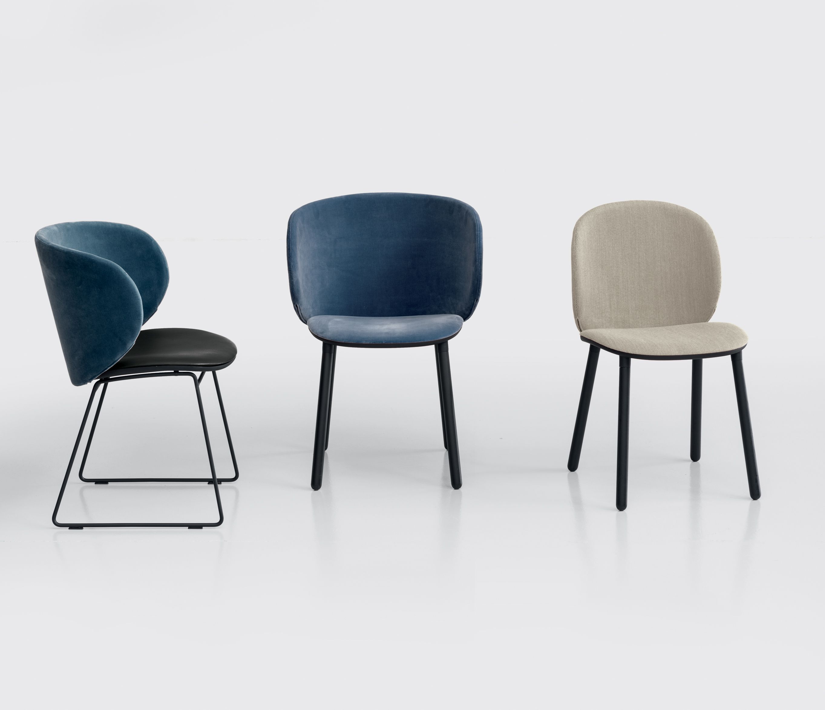 Мягкий стул из ткани Kristalia Dua ARCH-00152069 - Вид №4