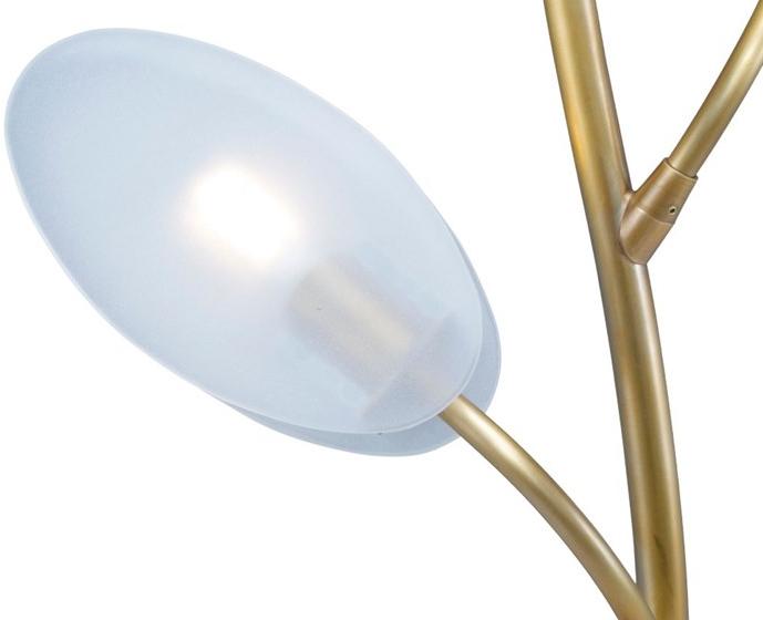 Patinas Lighting Настольная лампа ручной работы из латуни Inverno sun-id-1497717 - Вид №2