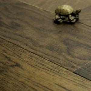 Массивная доска Ashton Портленд Дуб Натур с брашью (Текстурированная) 400-1700х127 мм.