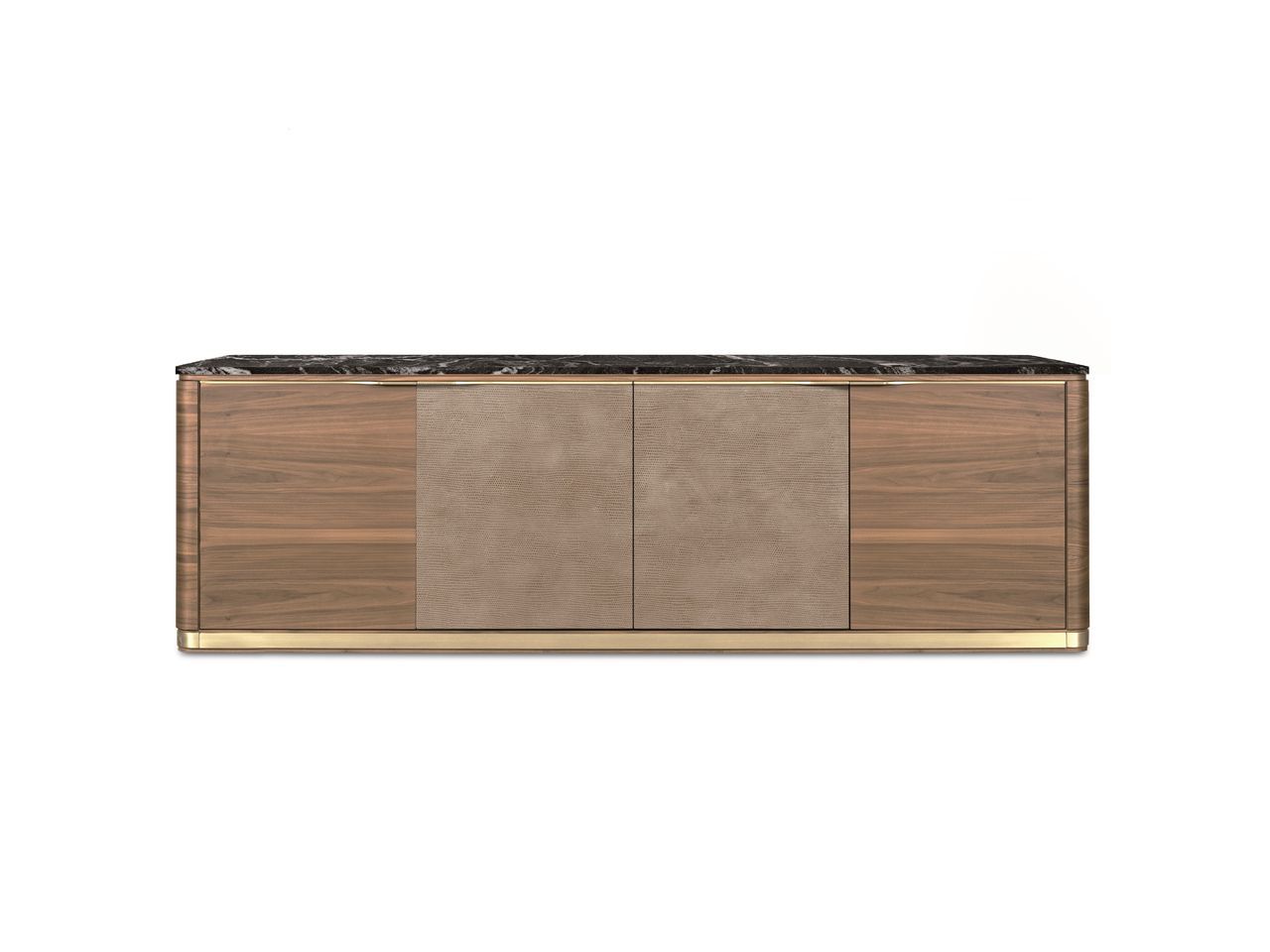 Деревянный шкаф с распашными дверями и мраморной столешницей Hurtado Evolution ARCH-00095567 - Вид №3