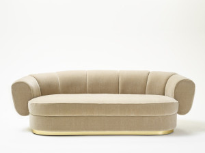 3-местный тканевый диван