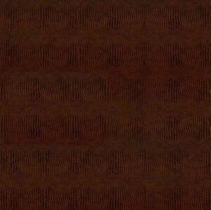 Кожаный пол CorkStyle Kroko Redbrown Натуральная кожа (Рельефная) 915х305 мм.