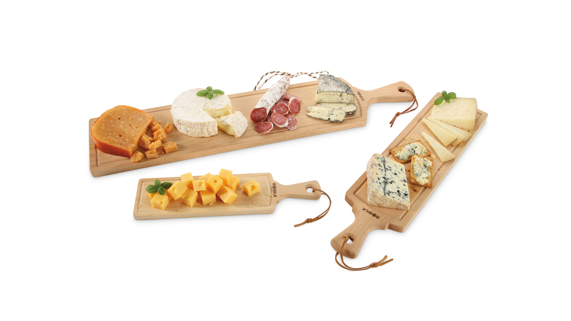 10625067 Boska Доска сервировочная для сыра и закусок Boska "Амиго" 30x8х1,5см, бук с пропиткой бук  - Вид №3