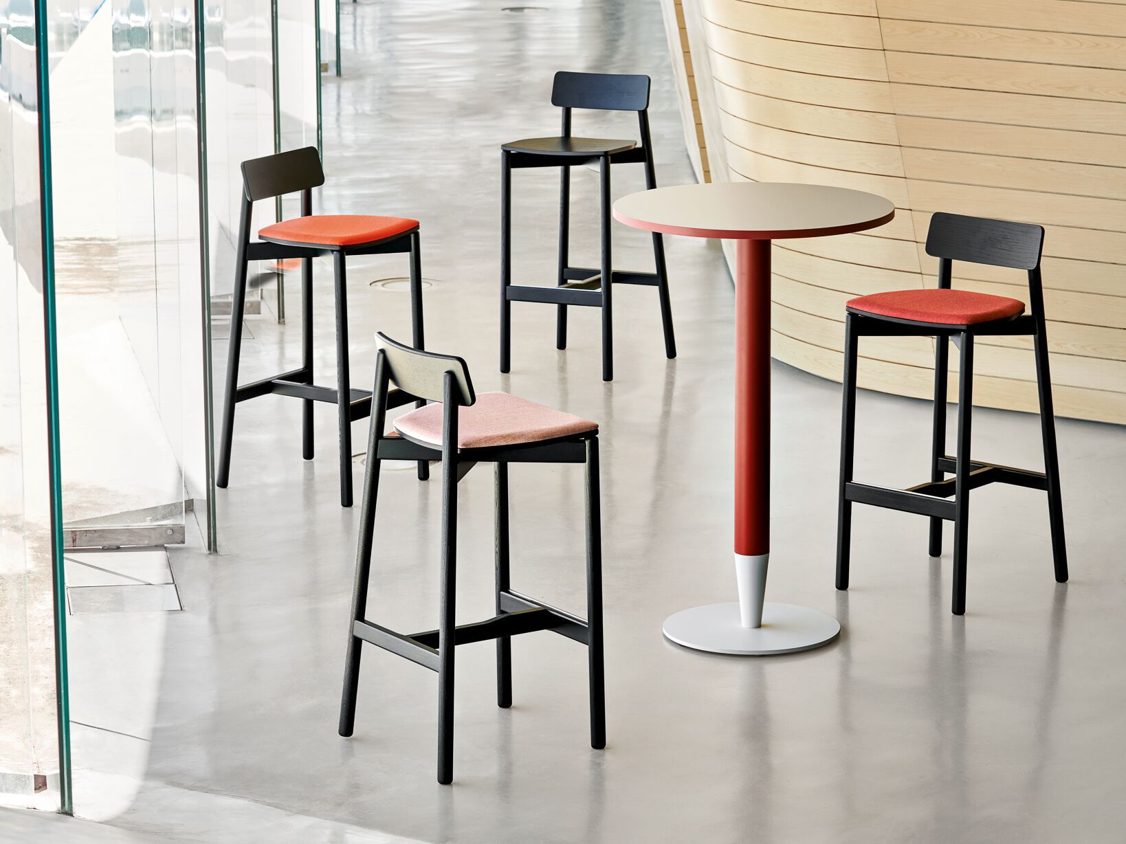 Высокий круглый стол Very Wood Cigar / Crayon ARCH-00115428 - Вид №3