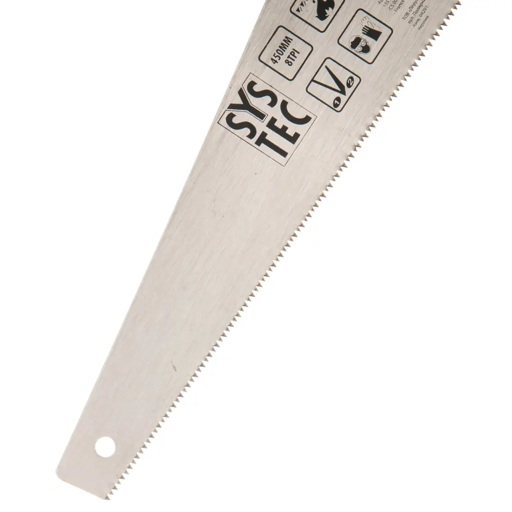 Пила по дереву SYSTEC 450 мм средний зуб STLM-2064095 - Вид №1