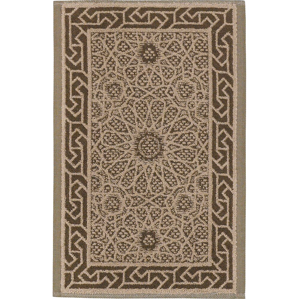 LEI_440_77_50 Полотенце 50/30 бежево-коричневый, 80%хлопок 20%лен махра LEITNER Santreyd 