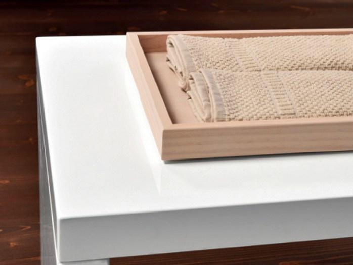 Mobiltesino Подвесная тумба под умывальник со шкафом, лакированная Velvet sun-id-1444009 - Вид №2