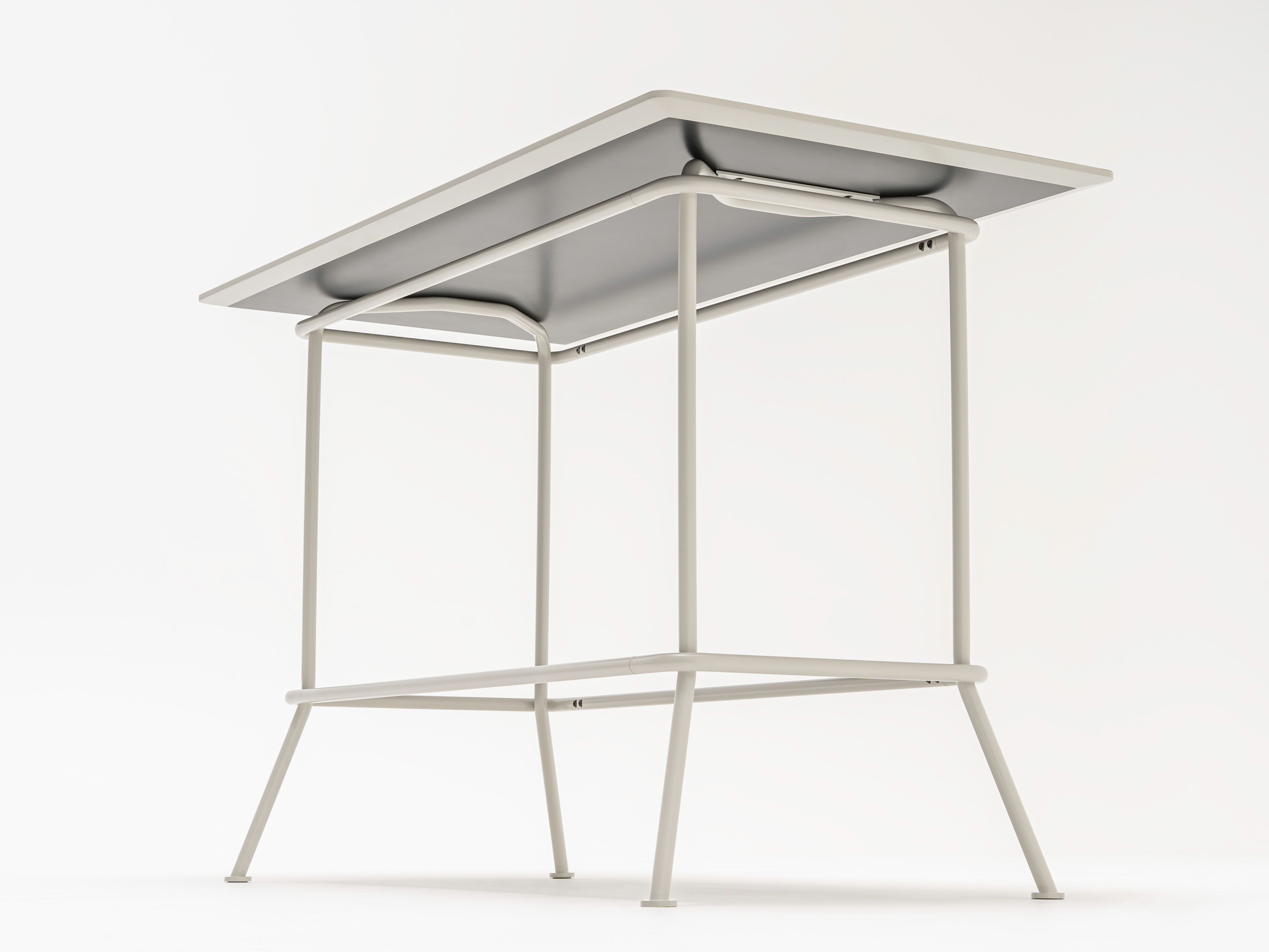 Высокий прямоугольный металлический стол MDD новая школа ARCH-00046855 - Вид №22