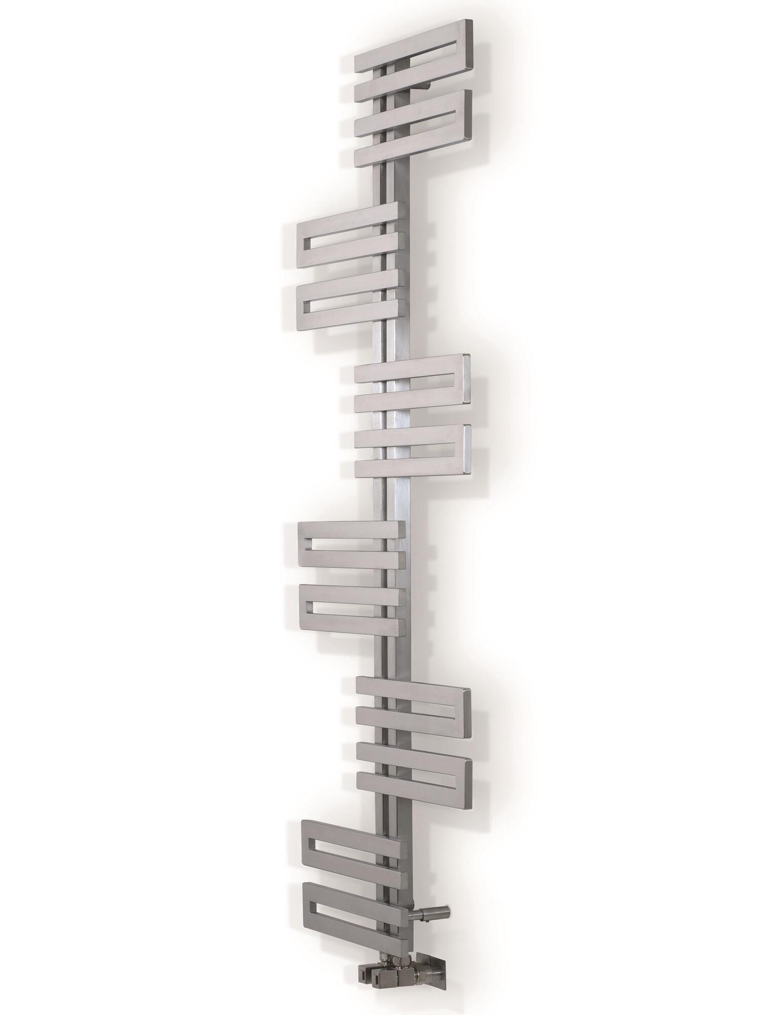 Полотенцесушитель Hammam SEVEN Stainless steel  комбинированный; электрический или водяной Сталь  - Вид №41