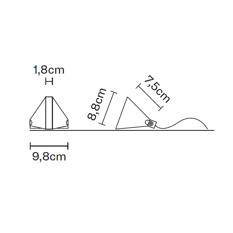 Настольная лампа F41B0111 от Fabbian FABBIAN ИНТЕРЬЕРНЫЕ 244468 Прозрачный;хром  - Вид №4