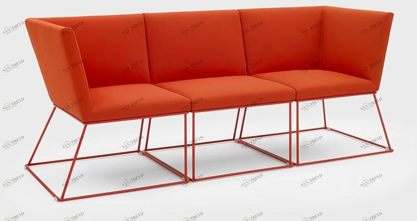 Viganò 3-х местный модульный диван из ткани George sun-id-1452342