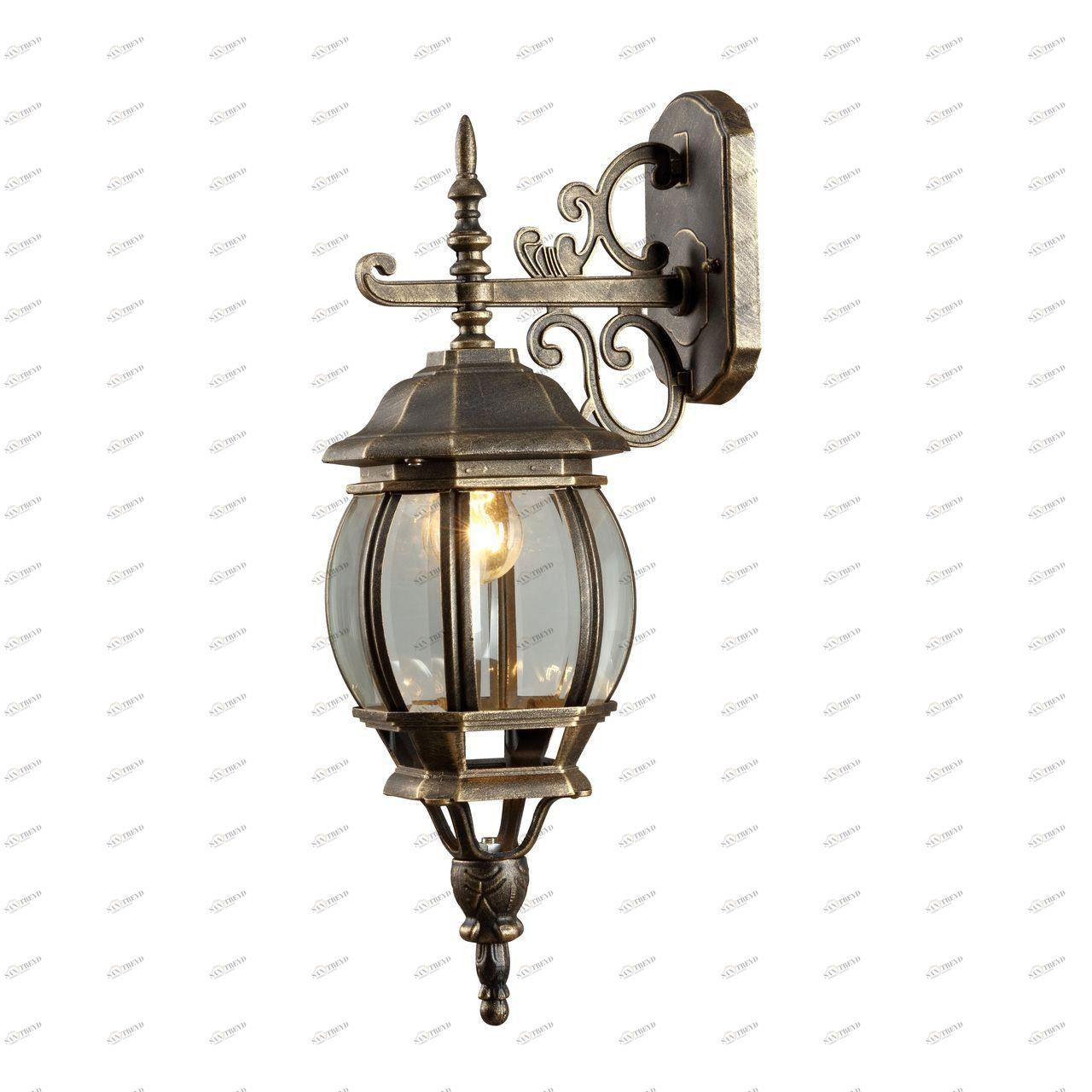 Уличный настенный светильник Arte Lamp Atlanta A1042AL-1BN ARTE LAMP ФОНАРЬ 111224 Коричневый 