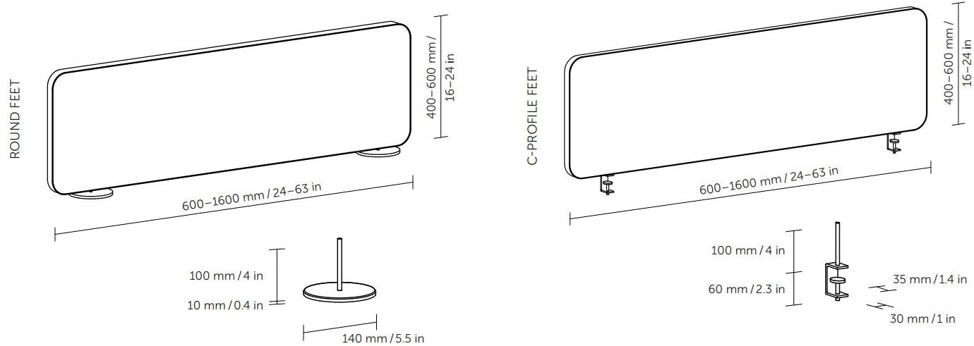 SilentLab Перегородка стола из звукопоглощающей ткани sun-id-1511040 - Вид №9