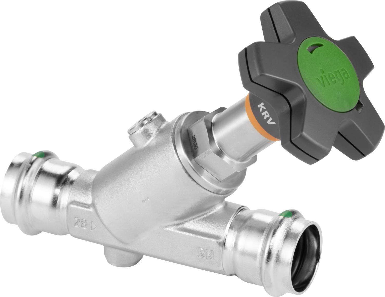 Viega Наклонный вентиль CRV Easytop Inox 2338.5 (757984) 757 984