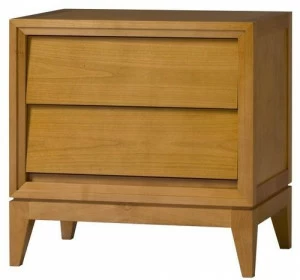 Morelato Прикроватная тумбочка из вишневого дерева с ящиками '900 Art. 1361