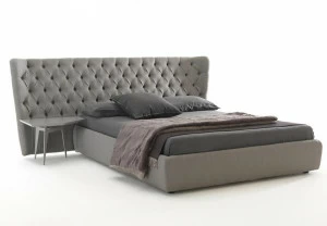 Bolzan Letti Кровать с изголовьем капитоне Selene