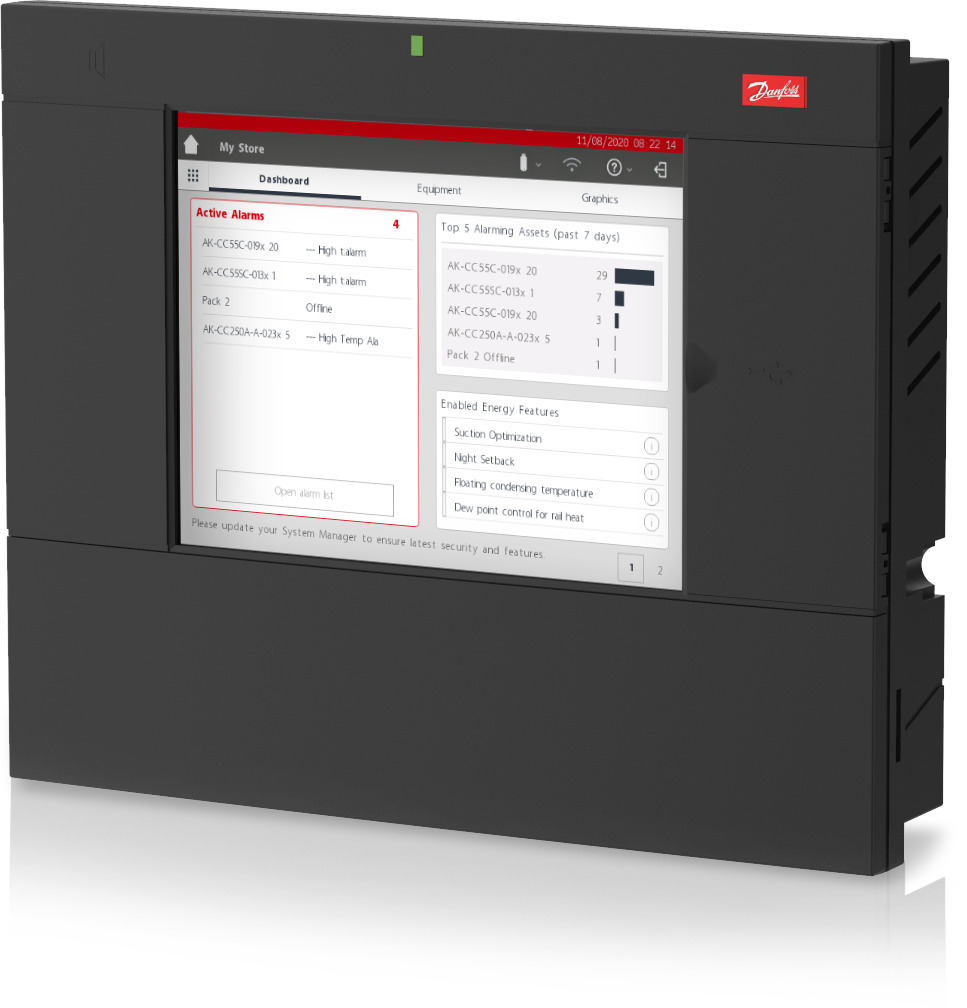 Danfoss AK-SM 800 AK-SM 850A Блок управления 080Z4021  - Вид №3