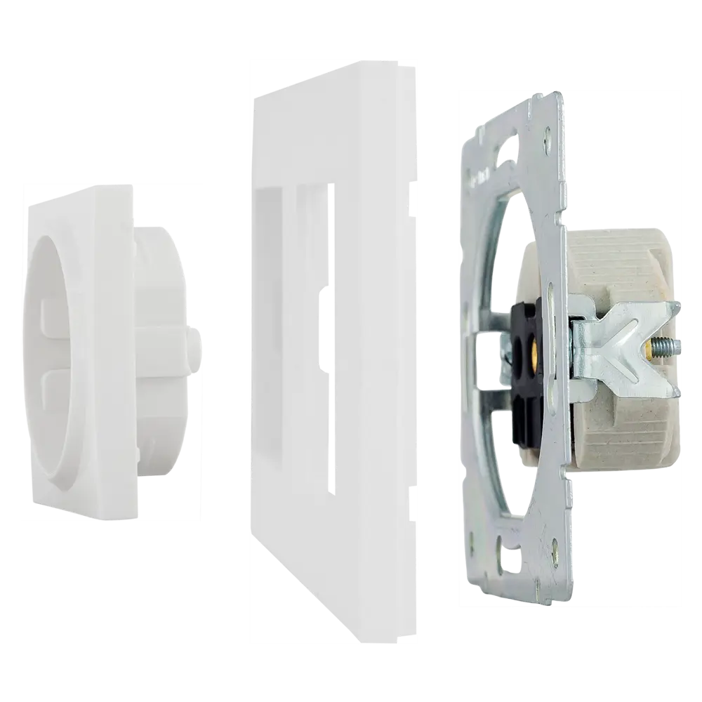 Рамка для розеток и выключателей Legrand Structura 2 поста цвет белый STLM-2190888 - Вид №3