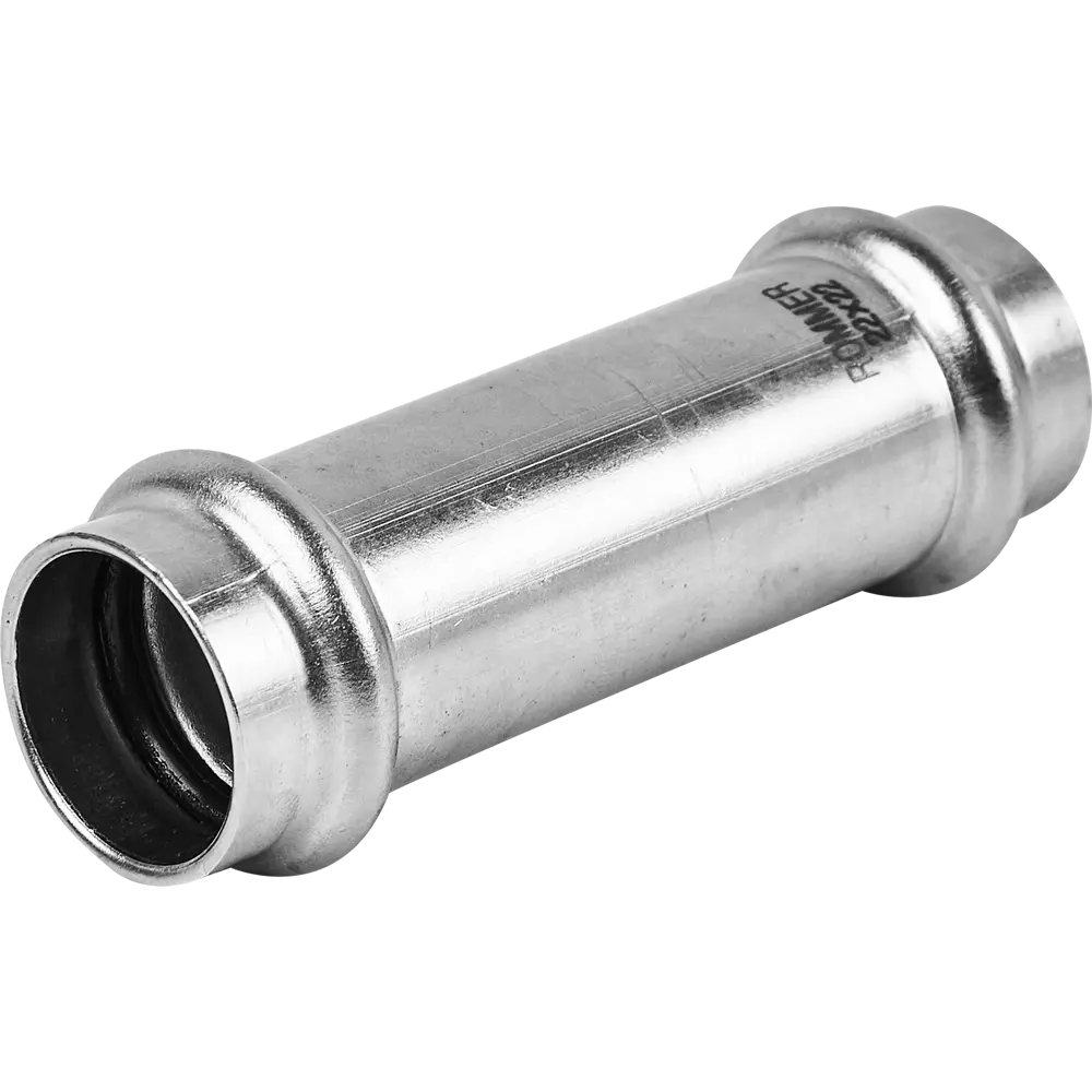 Муфта надвижная Rommer 22 мм ВПр нержавеющая сталь 88011296 STLM-2031801 