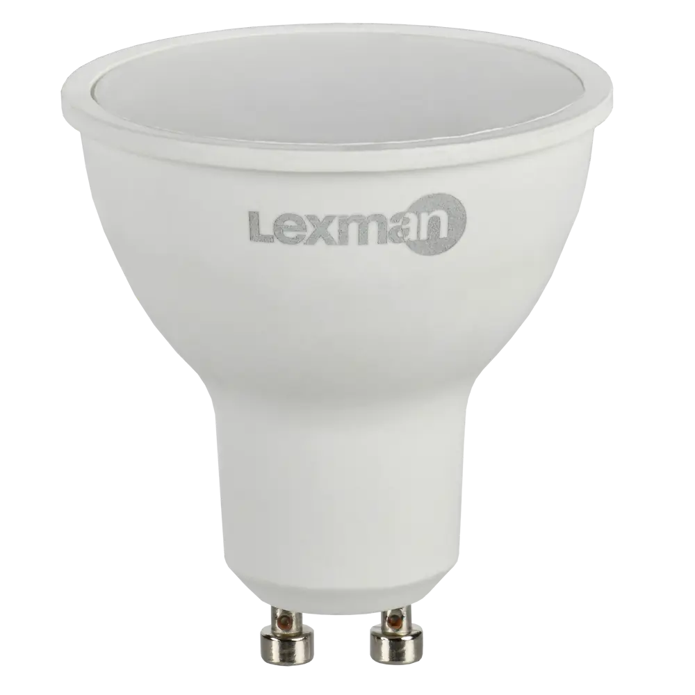 Светодиодная лампа LEXMAN GU10 7.5Вт нейтральный белый свет 82991525 STLM-0038548 - Вид №1