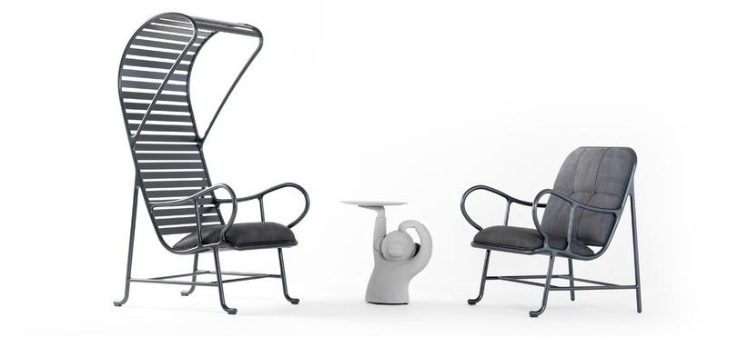 003669 Кресло с навесом BD Barcelona Design Gardenias - Вид №2