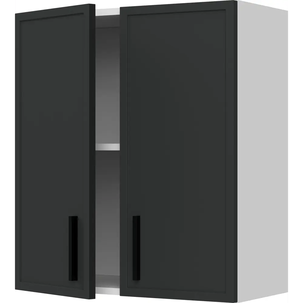 DELINIA Навесной кухонный шкаф Неро графит 60х67.6х29 см 86586442 STLM-0070495 - Вид №2