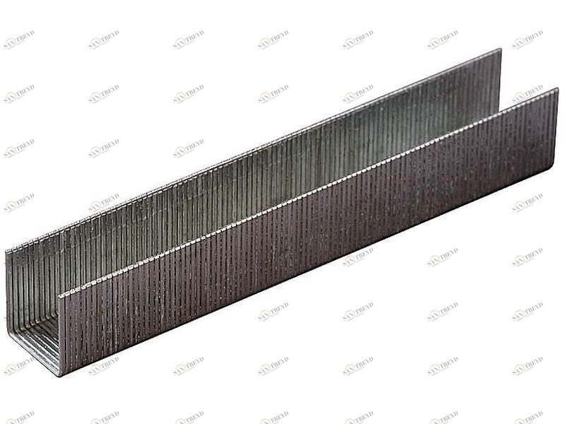 Скобы ЗУБР закаленные для степлера тип 53 красные 10мм 1000шт 12224