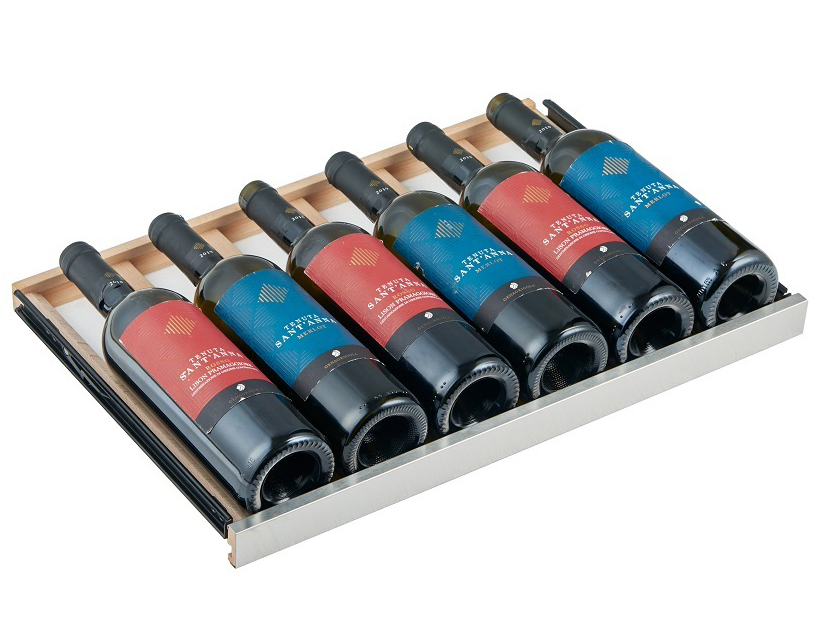 9189162 Винный шкаф Cavanova CV045-1TL серебристый STDN-0033727 - Вид №17