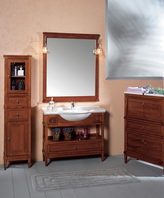 8049 Tifernoit Композиция для ванной в цвете блонд орех Bagno 