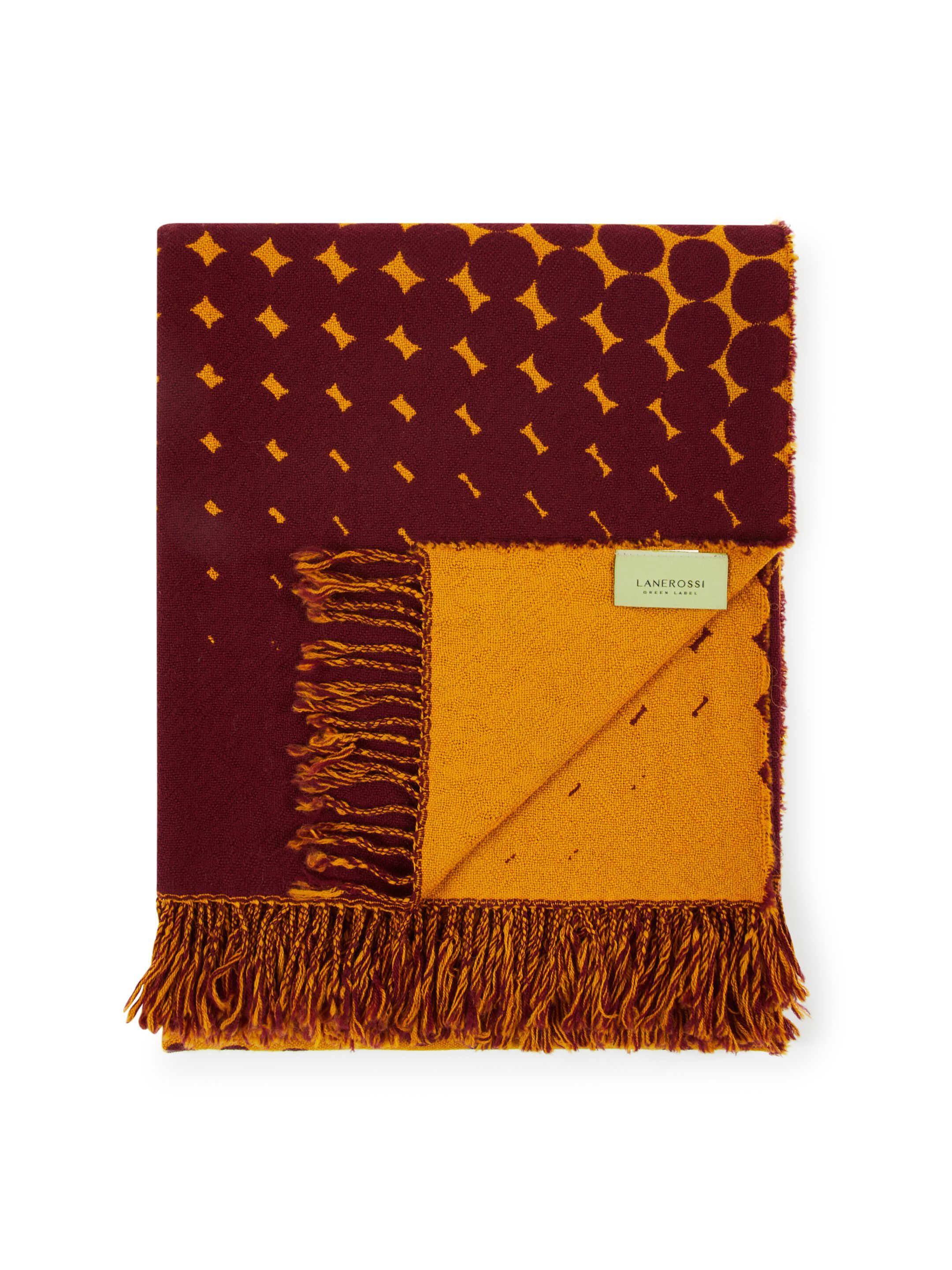 Plaid jacquard double face in lana Lanerossi Green Label ARCH-00084295 - Вид №3