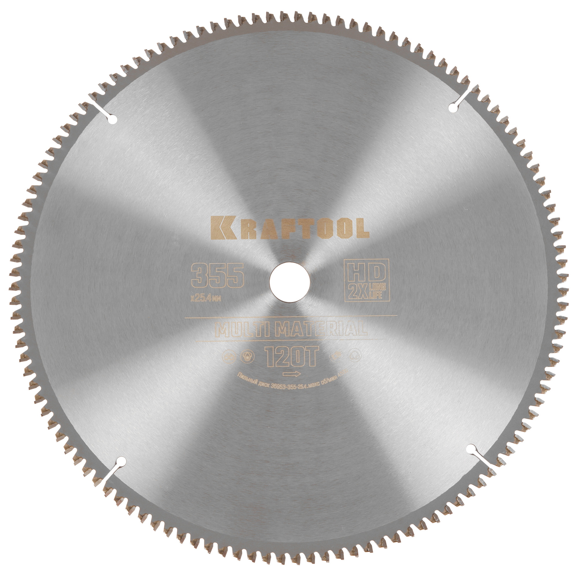Диск пильный KRAFTOOL Multi Material 36953-355-25.4 9173753 STDN-0012585