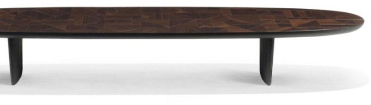 Roche Bobois Низкий стол из массива дерева Nativ sun-id-1384524 - Вид №2