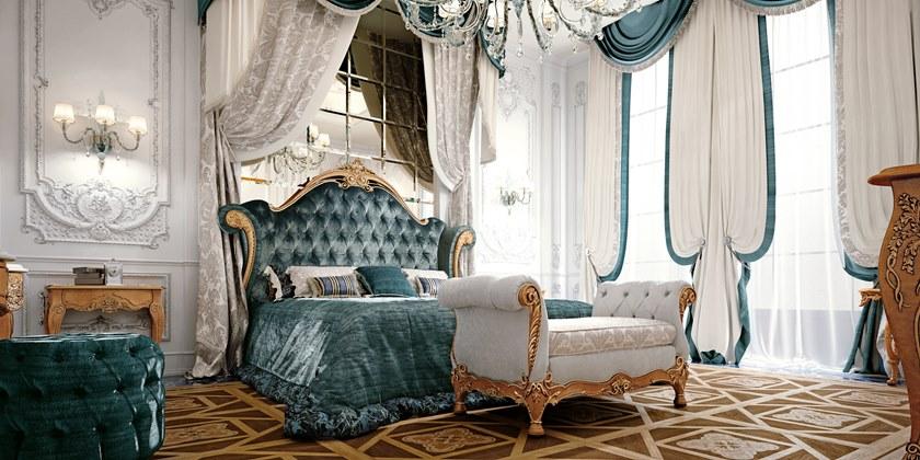 Bellotti Ezio Стеганая скамья, обитая тканью 3680 3688  - Вид №1