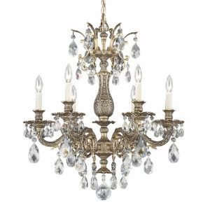 Люстра 5676-48 A от Schonbek серебряная SCHONBEK ДИЗАЙНЕРСКИЕ 246654 Серебряный