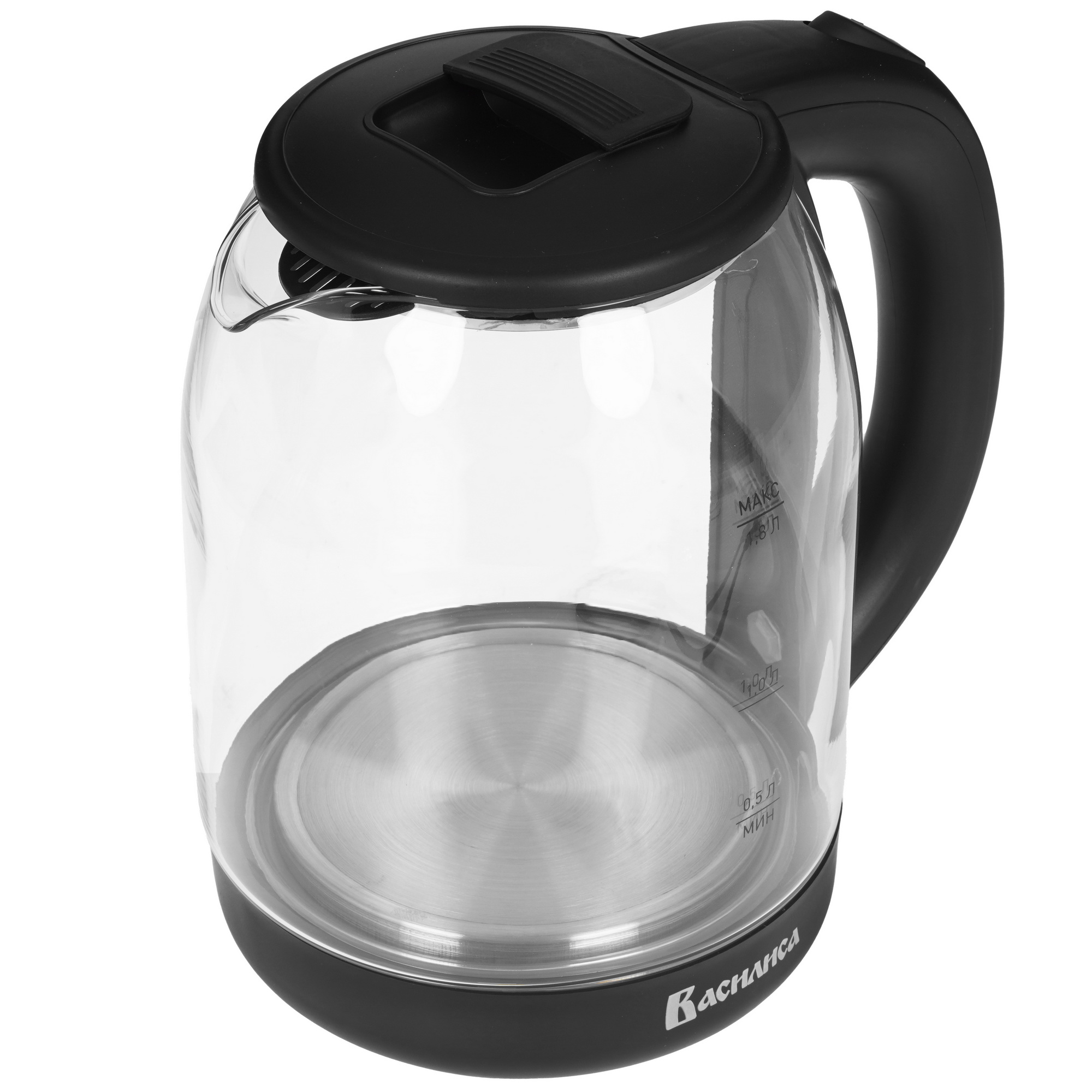 8195726 Электрочайник ВАСИЛИСА ВА-1034 черный STDN-0032717 - Вид №2