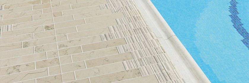 Ideamarmo Мозаика из мрамора Biancone Shake Shk 303 - Вид №2