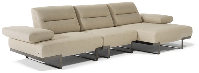 Natuzzi Модульный диван с шезлонгом и полкой для журналов sun-id-1378376 - Вид №2