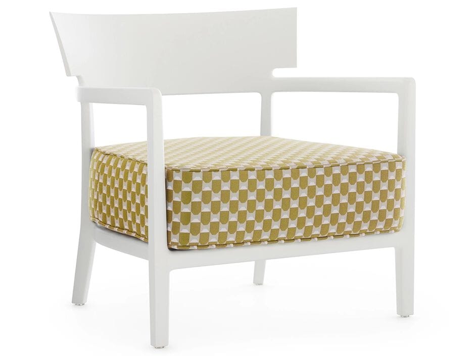 Съемное садовое кресло из поликарбоната и ткани с подлокотниками Kartell CARA LIBERTY ARCH-00029641 - Вид №22