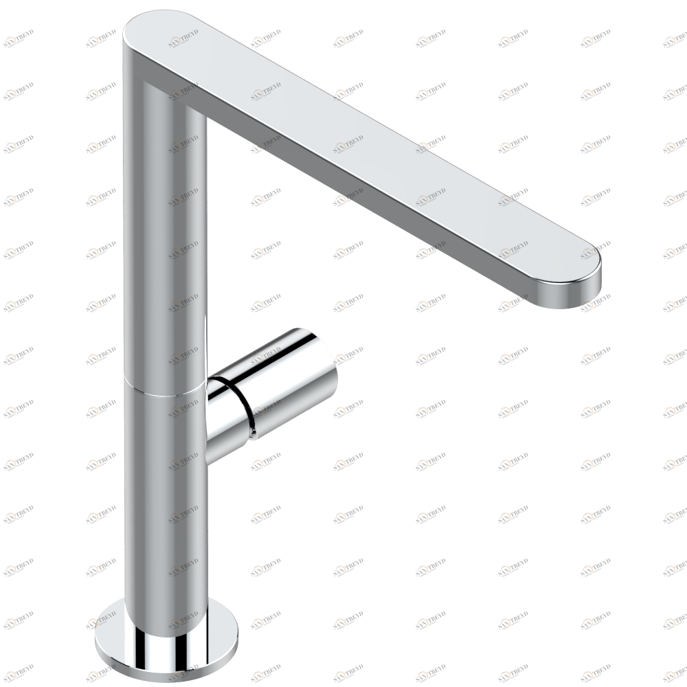 D3A-6181 Смеситель для мойки с поворотным изливом Thg-paris Gary Хром D3A 6181  A02 CAT.A