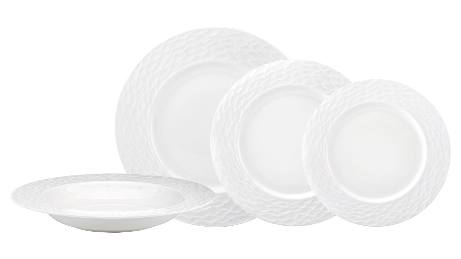 10662514 Lenox Набор из 6 тарелок обеденных Lenox "Хэррингтон" 28см Фарфор костяной  - Вид №1