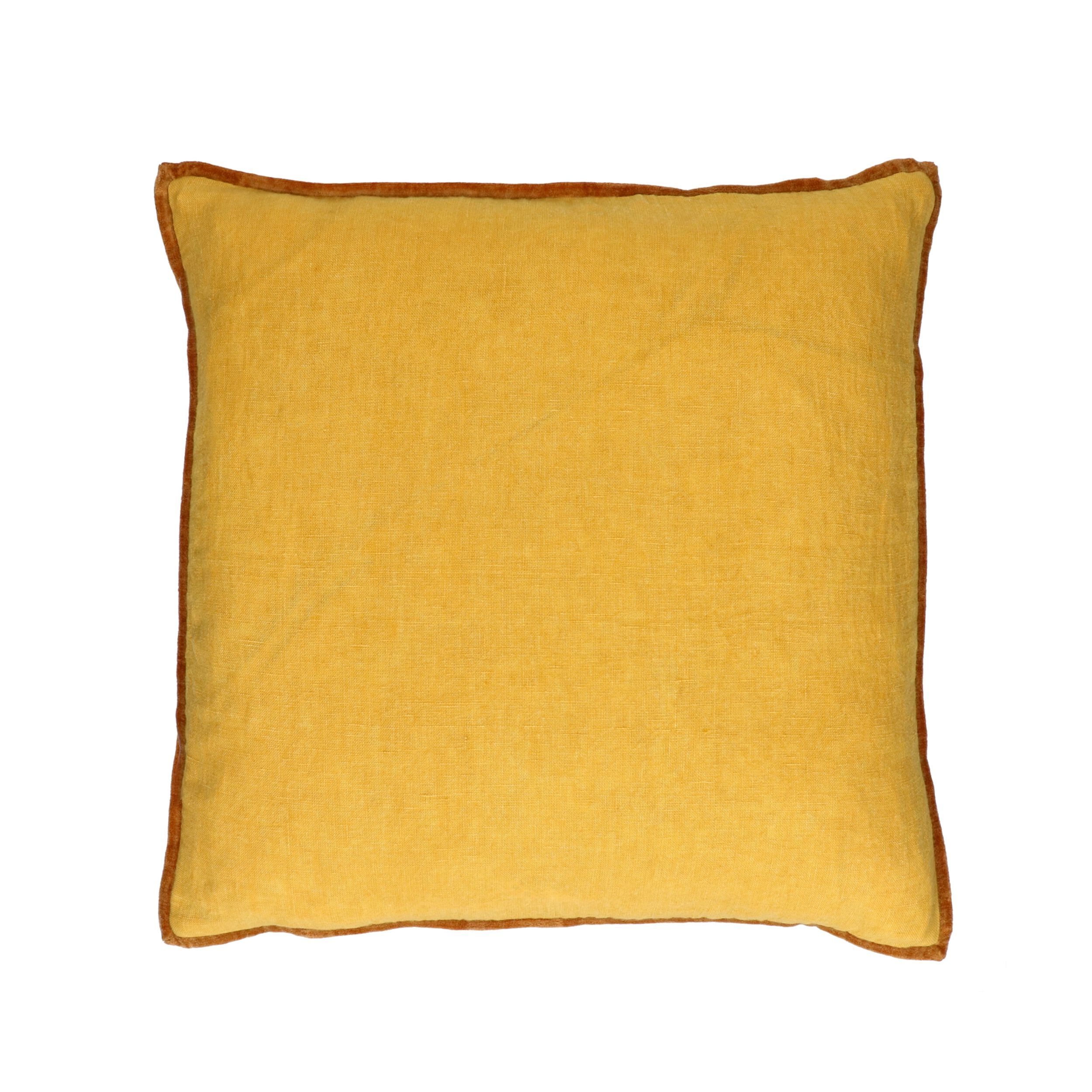 Подушка из льна и хлопка POMAX ALPHA OPPOSITES ARCH-00048053 - Вид №97